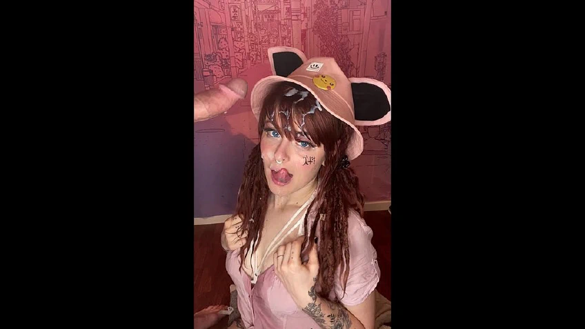JIGGLY PUFF PART 2 - THE BIGGEST CUM FACIAL EVER